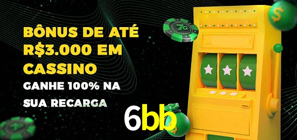 6bb melhor bônus de depósito